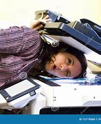Image result for Woman Face Copy Machine