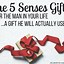 Image result for 5 Senses Birthday Gift Ideas for Men