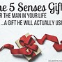 Image result for 5 Senses Gift