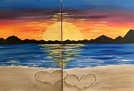 Image result for Couple Painting Ideas