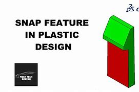 Image result for Plastic Snap Feature Design