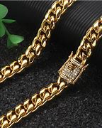 Image result for 24K Gold Cuban Link Chain