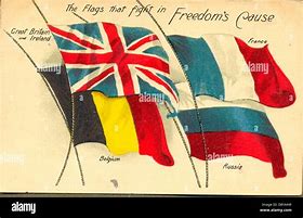 Image result for WW1 Allied Flags