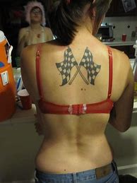 Image result for Racing Flags Tattoo