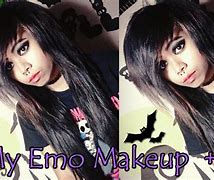 Image result for Emo Scene Make Up