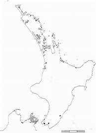 Image result for Outline Map of North Island NZ