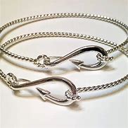 Image result for silver fishing hooks bracelets