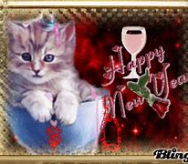 Image result for Happy New Year Cats Animated