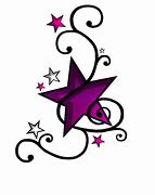 Image result for Star Tattoo Flash Designs