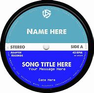 Image result for Vinyl Record Label