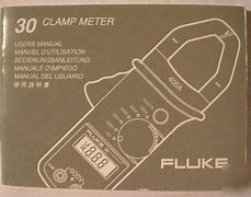 Image result for Fluke 30 Clamp Meter