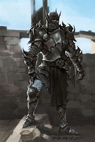 Image result for Knight Armor Black Dark