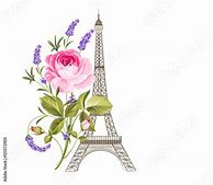 Image result for Clip Art Eiffel Tower Blossom