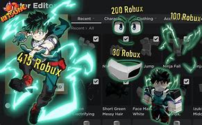 Image result for Deku Roblox