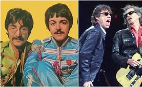 Image result for Rolling Stones vs Beatles