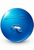 Image result for Blue Emoji Biting Lip