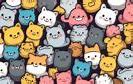 Image result for Cute Cat Wallpaper for Laptop Cartoon