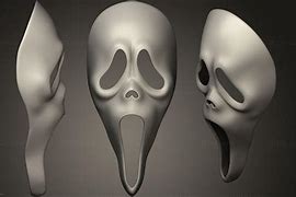 Image result for CA3d Ghost Face STL Image