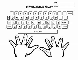 Image result for Typing Keyboard Picture Printable