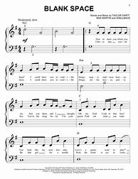Image result for Blank Space On Piano
