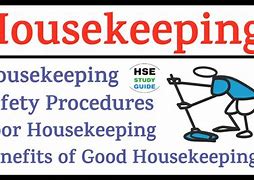 Image result for Good Housekeeping in the Workplace
