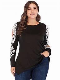 Image result for Women's Black Tunic Tops