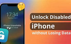 Image result for How to Undisable iPhone without Losing Data