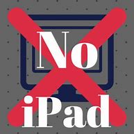 Image result for No iPad Clip Art