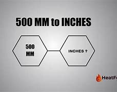 Image result for 500 mm to Inches