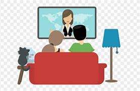 Image result for Man Watching TV Clip Art
