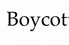Image result for Boycott Circle
