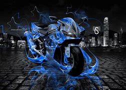 Image result for Blue Flame Motorcycle