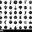 Image result for Party Emoji Black and White