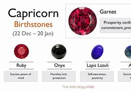 Image result for Capricorn Birthstone