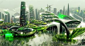 Image result for Future City Silhouette