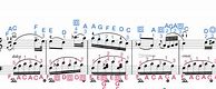Image result for Abtmelody AsTRonoMia Piano Notes with Letters