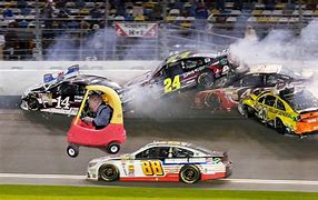 Image result for NASCAR Crash Memes