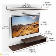 Image result for Wall Mounted TV Sizes