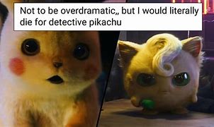 Image result for Detective Pikachu Meme