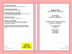 Image result for 6x9 Hardcover Book Template