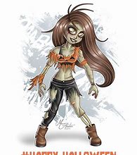 Image result for Halloween Zombie Cartoon