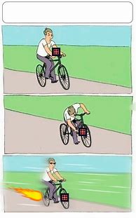 Image result for Bicycle Stick Meme Template