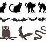 Image result for Black Cat Silhouette