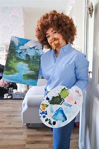Image result for Bob Ross Halloween Outfit