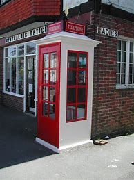 Image result for White Precast Telephone Kiosk