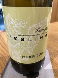 Image result for Poderi Colla Langhe Riesling