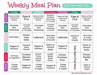 Image result for Monthly Clean Eating Printable Menu