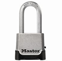 Image result for Shackle Padlock Master Lock