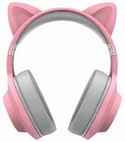 Image result for Cute Pink Headphones