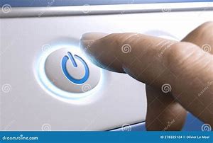 Image result for Pressing Power Button